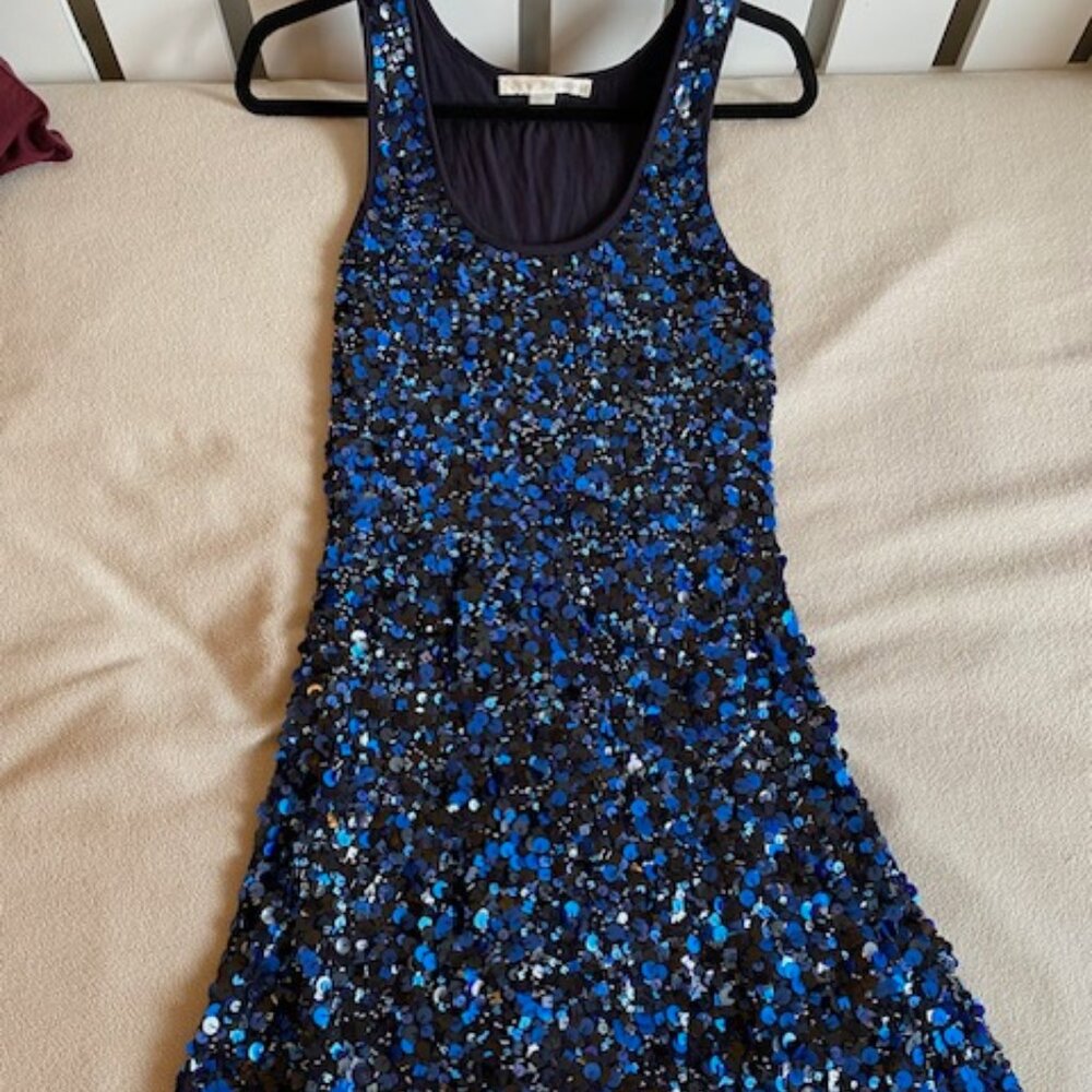Sequined Tank Dress